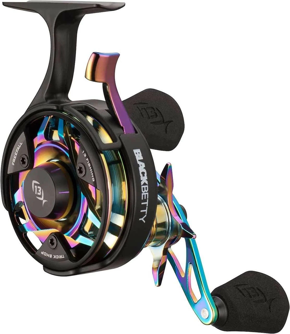 13 Fishing BBCFFTS222.5-RH FreeFall Carbon Trick Shop Edition Ice Reel 1 13 Fishing BBCFFTS222.5-RH FreeFall Carbon Trick Shop Edition Ice Reel