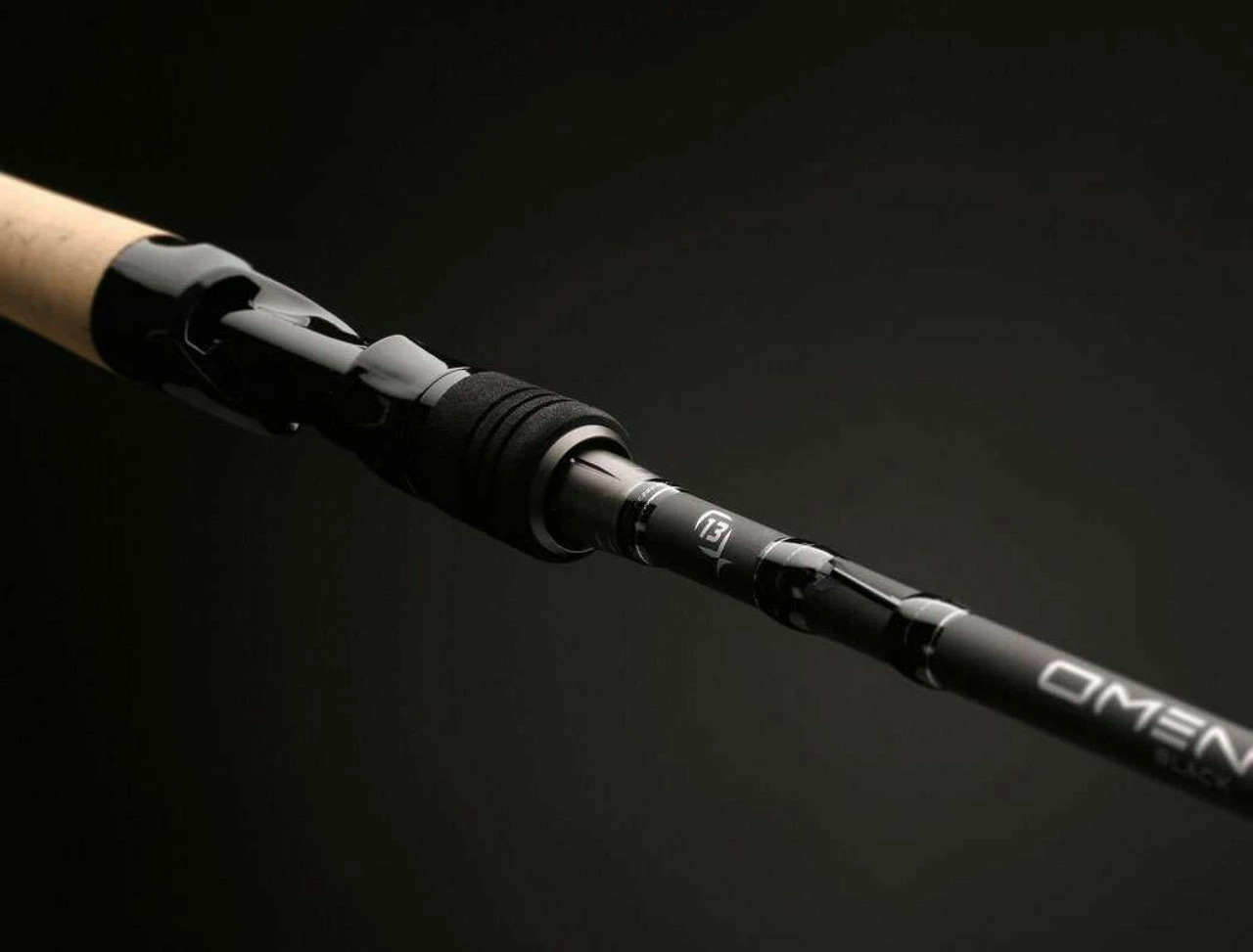 13 Fishing Omen Black Casting Rods 4 13 Fishing Omen Black Casting Rods - Image 4