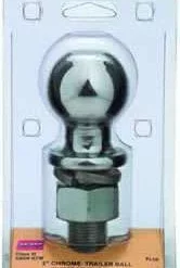 Acme Products ACME 7507 Solid Steel Shank Chrome Finish Trailer Ball - 1-7/8