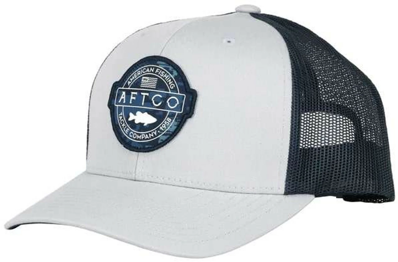 Aftco Bass Patch Trucker Hat 4 Aftco Bass Patch Trucker Hat - Image 4