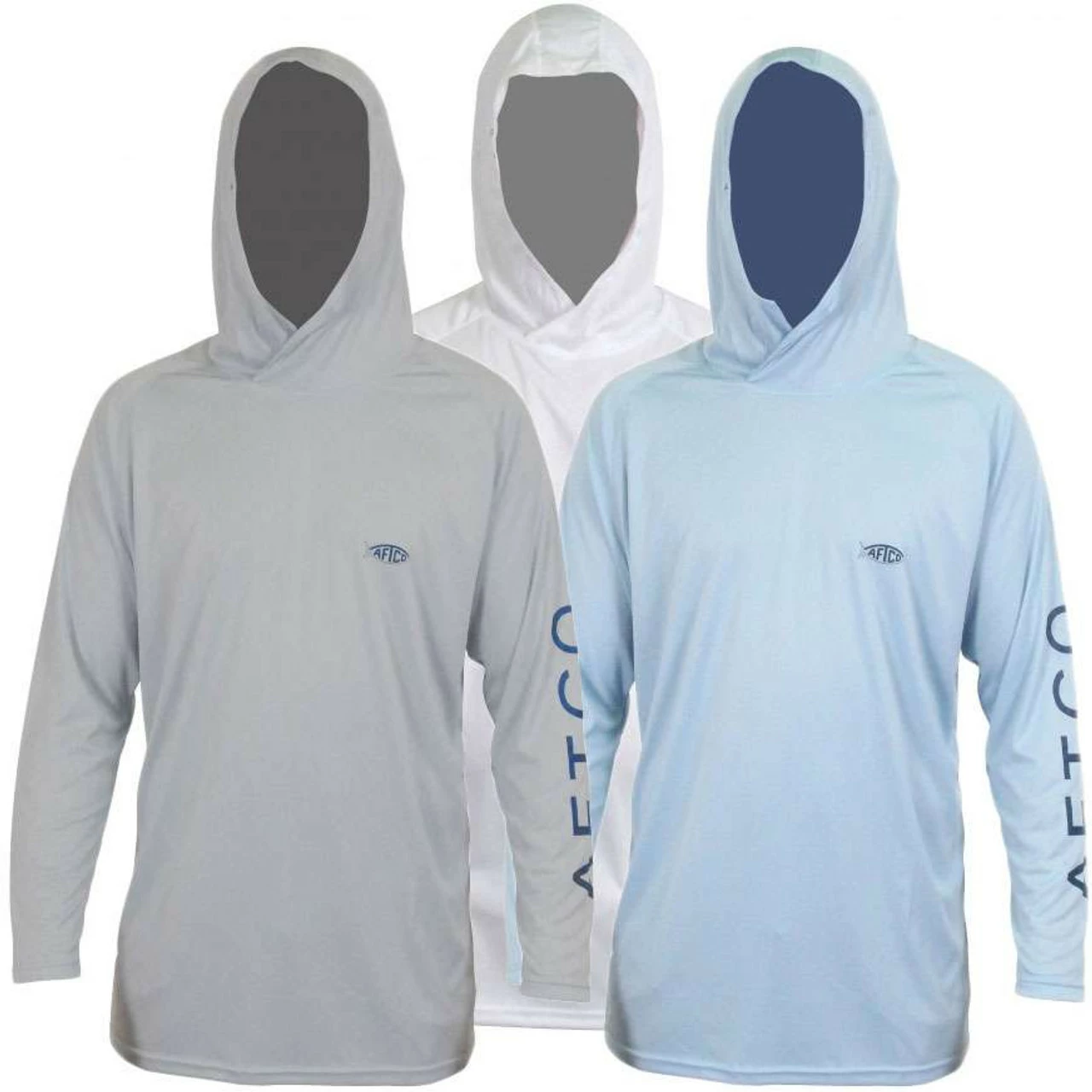 AFTCO M63201 Samurai Hooded Long Sleeve Sun Shirt 1 AFTCO M63201 Samurai Hooded Long Sleeve Sun Shirt