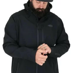 Aftco Reaper Softshell Jacket - Black 5 Aftco Reaper Softshell Jacket - Black -Marine Equipment & Accessories Sales Store aftco reaper softshell jacket black 76109.1651426679