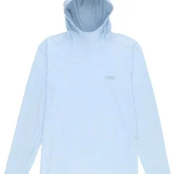 Aftco Rescue Lightweight Hoodie - Sky Blue Heather - X-Large