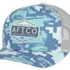 Aftco Transfer Hat - Teal Digi Camo