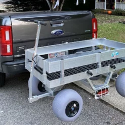 Alumacart Big Kahuna Beach Wagon W/UV Decking -Marine Equipment & Accessories Sales Store alumacart alum315 big kahuna beach wagon w uv decking 51793.1665199054