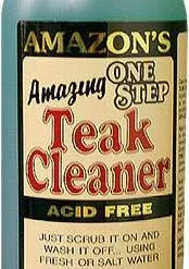 Amazon's Amazons One-Step Teak Cleaner