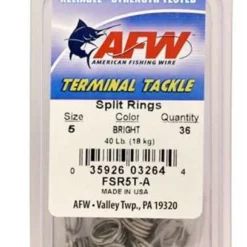 American Fishing Wire SS Split Rings -Marine Equipment & Accessories Sales Store american fishing wire ss split rings 13381.1651171813