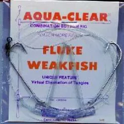 Aqua Clear Aqua-Clear FW-1B Flounder/Weakfish High/Low Rig