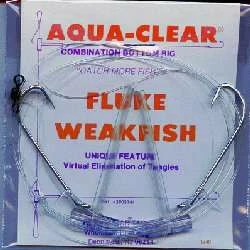 Aqua Clear Aqua-Clear FW-1B Flounder/Weakfish High/Low Rig 1 Aqua Clear Aqua-Clear FW-1B Flounder/Weakfish High/Low Rig