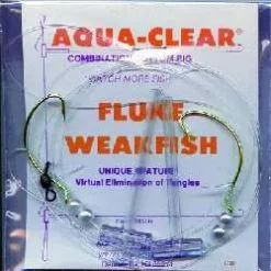 Aqua Clear Aqua-Clear FW-1P Flounder/Weakfish High/Low Rig
