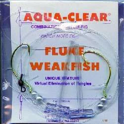 Aqua Clear Aqua-Clear FW-1P Flounder/Weakfish High/Low Rig 1 Aqua Clear Aqua-Clear FW-1P Flounder/Weakfish High/Low Rig