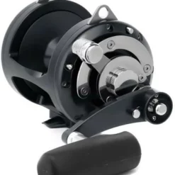 Avet Reels Avet EXW 30/2 Two-Speed Lever Drag Big Game Reels Black