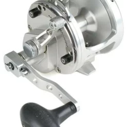 Avet Reels Avet HX 5/2 L/H Two-Speed Lever Drag Casting Reel Left-Hand Silver