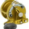 Avet Reels Avet HX 5/2 MC Raptor Two-Speed Lever Drag Casting Reels Gold
