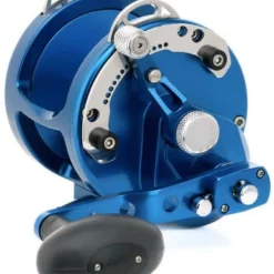 Avet Reels Avet HX 5/2 MC Two-Speed Lever Drag Casting Reels Blue