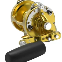 Avet Reels Avet HXW Raptor 3-Speed Lever Drag Casting Reel - Gold