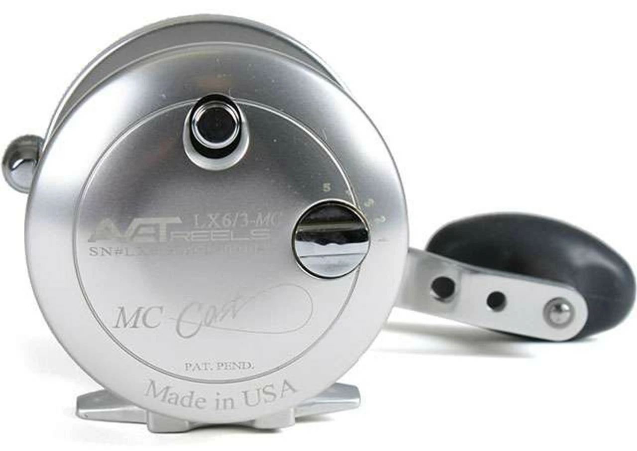 Avet Reels Avet LX 6/3 MC 2-Speed Lever Drag Casting Reel Left-Hand Silver 2 Avet Reels Avet LX 6/3 MC 2-Speed Lever Drag Casting Reel Left-Hand Silver - Image 2