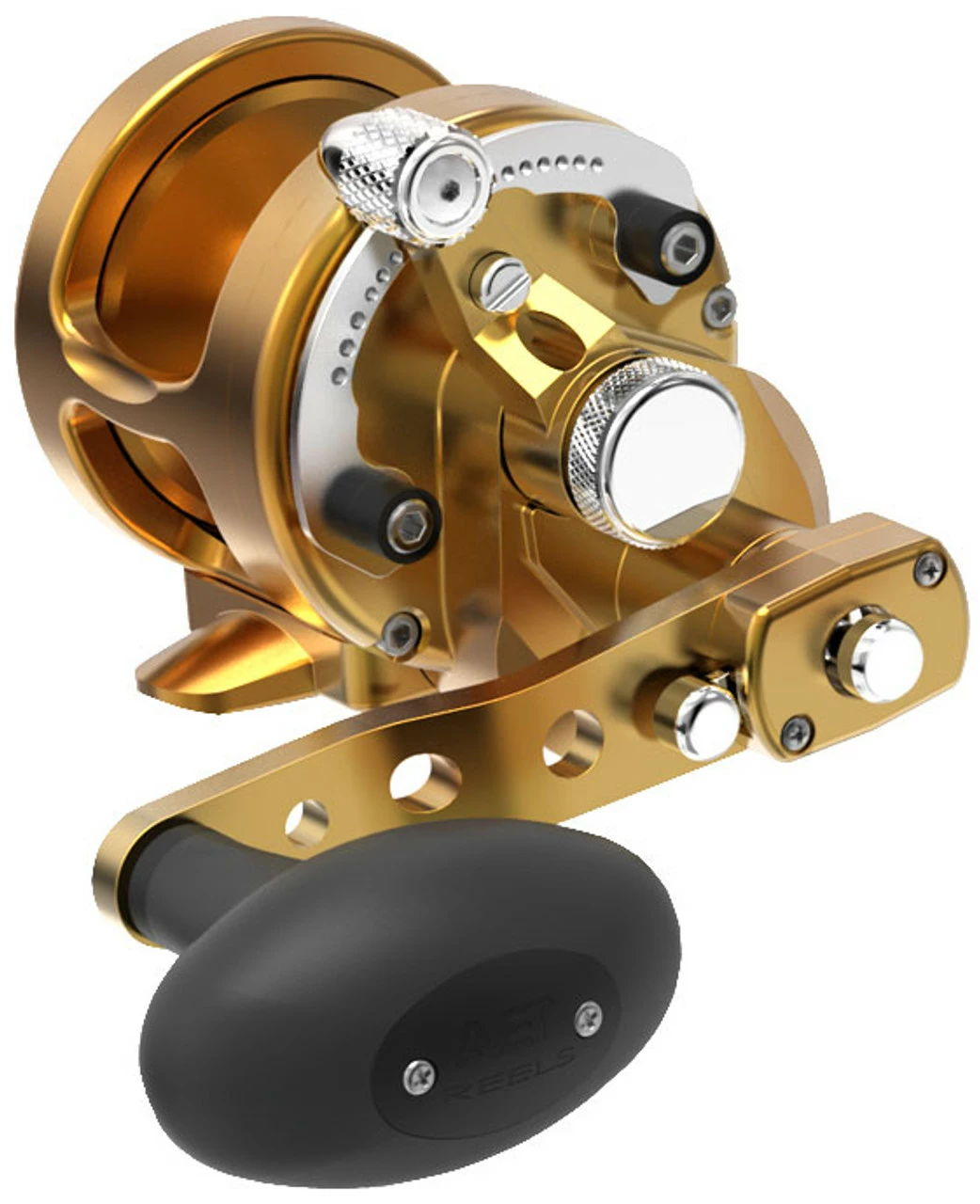 Avet Reels Avet SXJ 6/4 MC Raptor 2-Speed Lever Drag Casting Reel Gold 2 Avet Reels Avet SXJ 6/4 MC Raptor 2-Speed Lever Drag Casting Reel Gold - Image 2