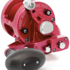 Avet Reels Avet SXJ 6/4 MC 2-Speed Lever Drag Casting Reel Red