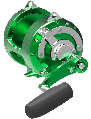 Avet Reels Avet T-RX 50 2-Speed Lever Drag Big Game Reel - Green 1 Avet Reels Avet T-RX 50 2-Speed Lever Drag Big Game Reel - Green