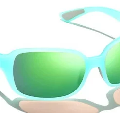 Bajio Balam Sunglasses - Cenote Blue Gloss Frame/Grey Glass Lens