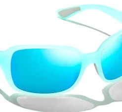Bajio Balam Sunglasses - Cenote Blue Gloss Frame/Blue Glass Lens