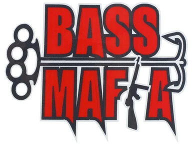 Bass Mafia Decal/Sticker 1 Bass Mafia Decal/Sticker