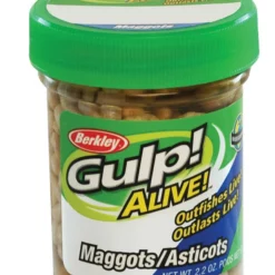 Berkley Glive Alive! Maggots - White 3 Berkley Glive Alive! Maggots - White -Marine Equipment & Accessories Sales Store berkley gulp alive maggots white 84701.1651258213