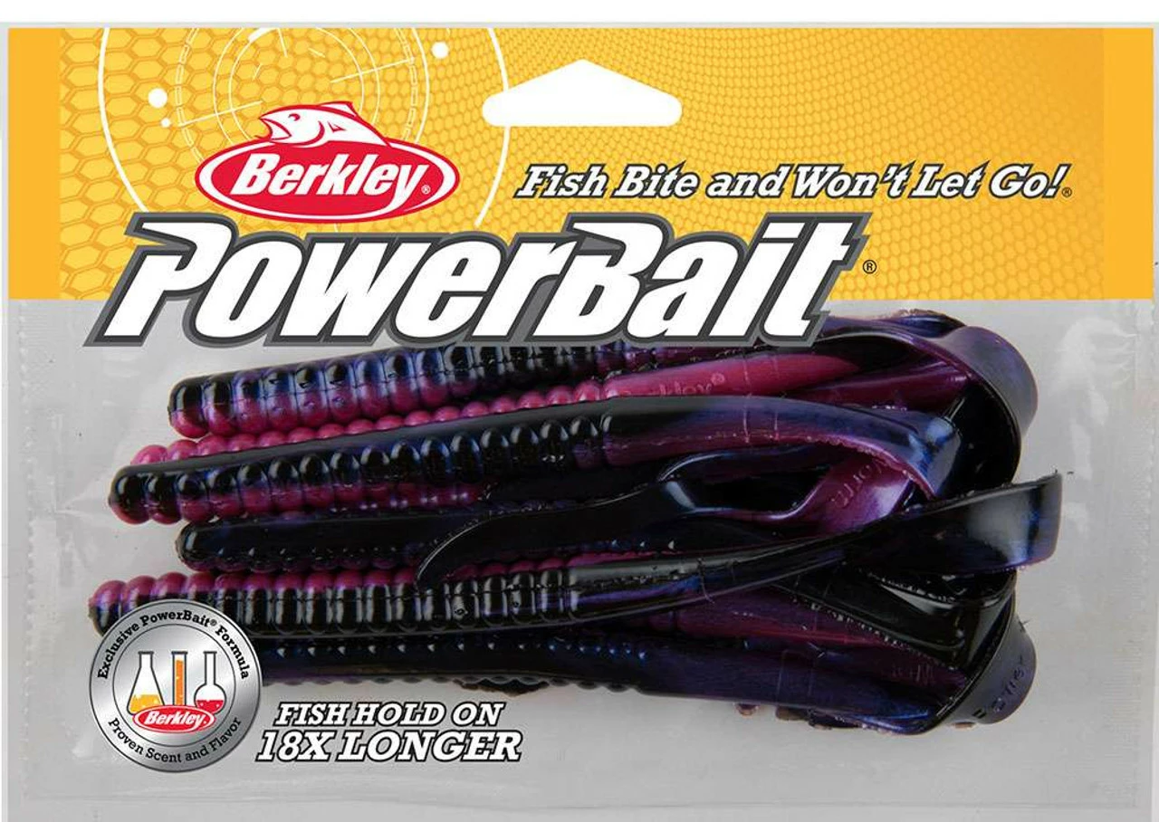 Berkley Powerbait Power Worms Soft Baits 6 Berkley Powerbait Power Worms Soft Baits - Image 6