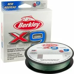 Berkley X9 Braided Line - Low-Vis Green