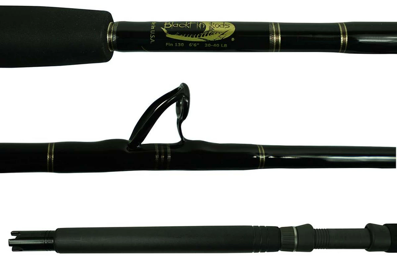 Blackfin Saltwater Spinning Trolling Fishing Rods 1 Blackfin Saltwater Spinning Trolling Fishing Rods