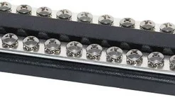 Blue Sea Systems Blue Sea 2702 DualBus 100 Amp Common BusBar 10x8-32 Screw Terminal