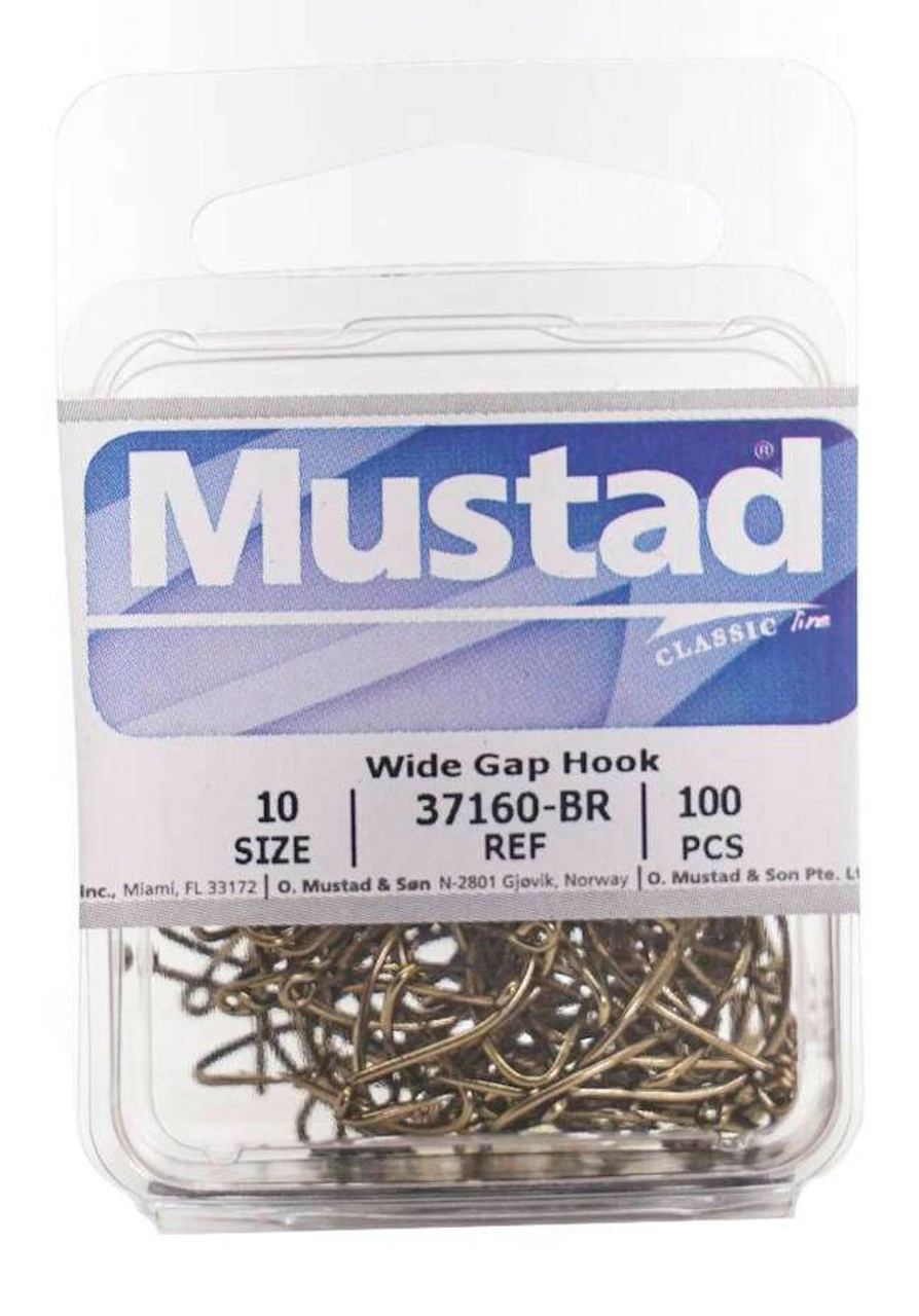 Mustad Bronze English Bait & Caddis Fly Hooks 2 Mustad Bronze English Bait & Caddis Fly Hooks - Image 2