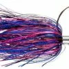 C&H Lures C&H Mini Turbo Slammer - 5.5 W/ Cable Bait Rig Blue/Fucshia/Pink