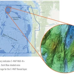 C-MAP Reveal - US Pacific - South Oregon To North Washington -Marine Equipment & Accessories Sales Store c map m na y654 ms reveal us pacific 85321.1651266429