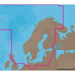 C-Map MAX Electronic Marine Charts - Europe North/Central