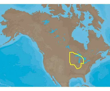C-MAP MAX Lakes NA-M017 - Region 1: North 1 C-MAP MAX Lakes NA-M017 - Region 1: North