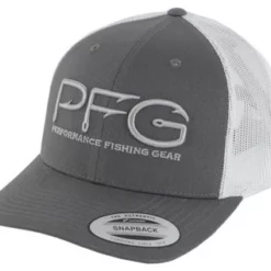 Columbia PFG Mesh Snap Back Ball Cap - Grill