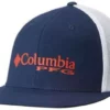 Columbia PFG Bass Mesh Flat Brim Ball Cap