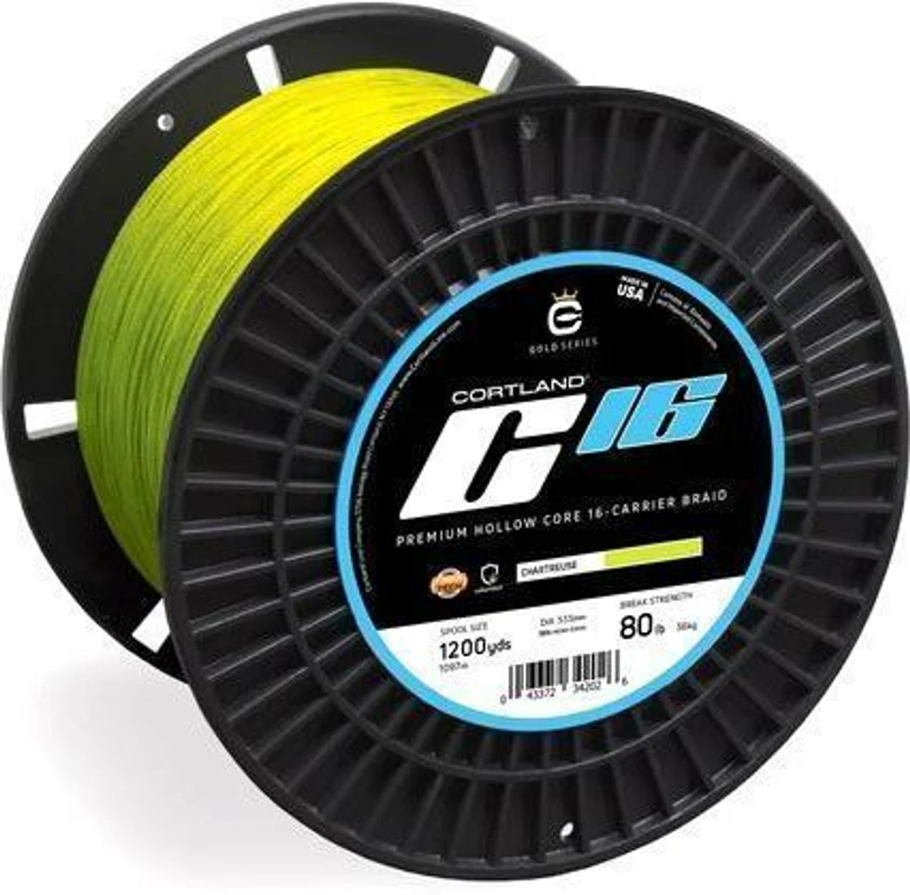 Cortland C16 Hollow Super Braid Fishing Line 3 Cortland C16 Hollow Super Braid Fishing Line - Image 3