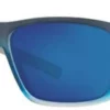 Costa Slack Tide Sunglasses - Bahama Blue Fade Frame/Blue Mirror Lens