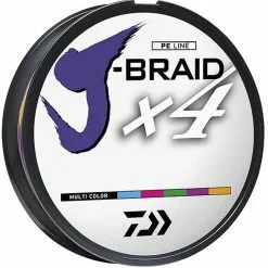 Daiwa J-Braid X4 Braided Line - Multi-Color
