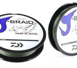 Daiwa J-Braid X4 Dark Green Line - 150yds - 30lb With Line Cutter