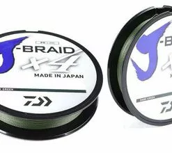 Daiwa J-Braid X4 Dark Green Line - 150yds With Line Cutter