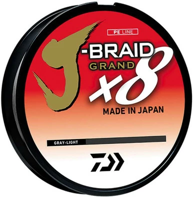 Daiwa J-Braid X8 Grand - Gray Light - 40lb - 300yd W/ Line Cutter 1 Daiwa J-Braid X8 Grand - Gray Light - 40lb - 300yd W/ Line Cutter