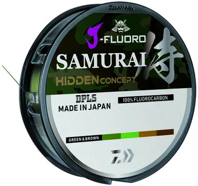 Daiwa J-Fluoro Samurai Hidden Concept Fluorocarbon Line - 12lb - 220yd 1 Daiwa J-Fluoro Samurai Hidden Concept Fluorocarbon Line - 12lb - 220yd