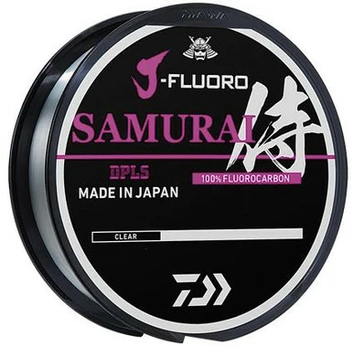 Daiwa J-Fluoro Samurai Fluorocarbon Line - 4lb - 220yds 1 Daiwa J-Fluoro Samurai Fluorocarbon Line - 4lb - 220yds
