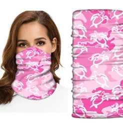 David Dunleavy Face Guard - Turtle Camo Pink