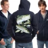 David Dunleavy Striped Bass Zip Hoodie