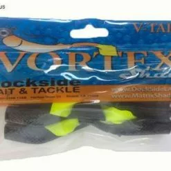Dockside Bait And Tackle Vortex Shad Soft Bait Nightreuse